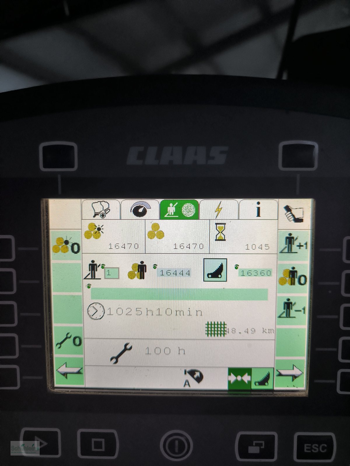 Rundballenpresse Türe ait CLAAS ROLLANT 454 RC ROTOCUT, Gebrauchtmaschine içinde Emskirchen (resim 5)