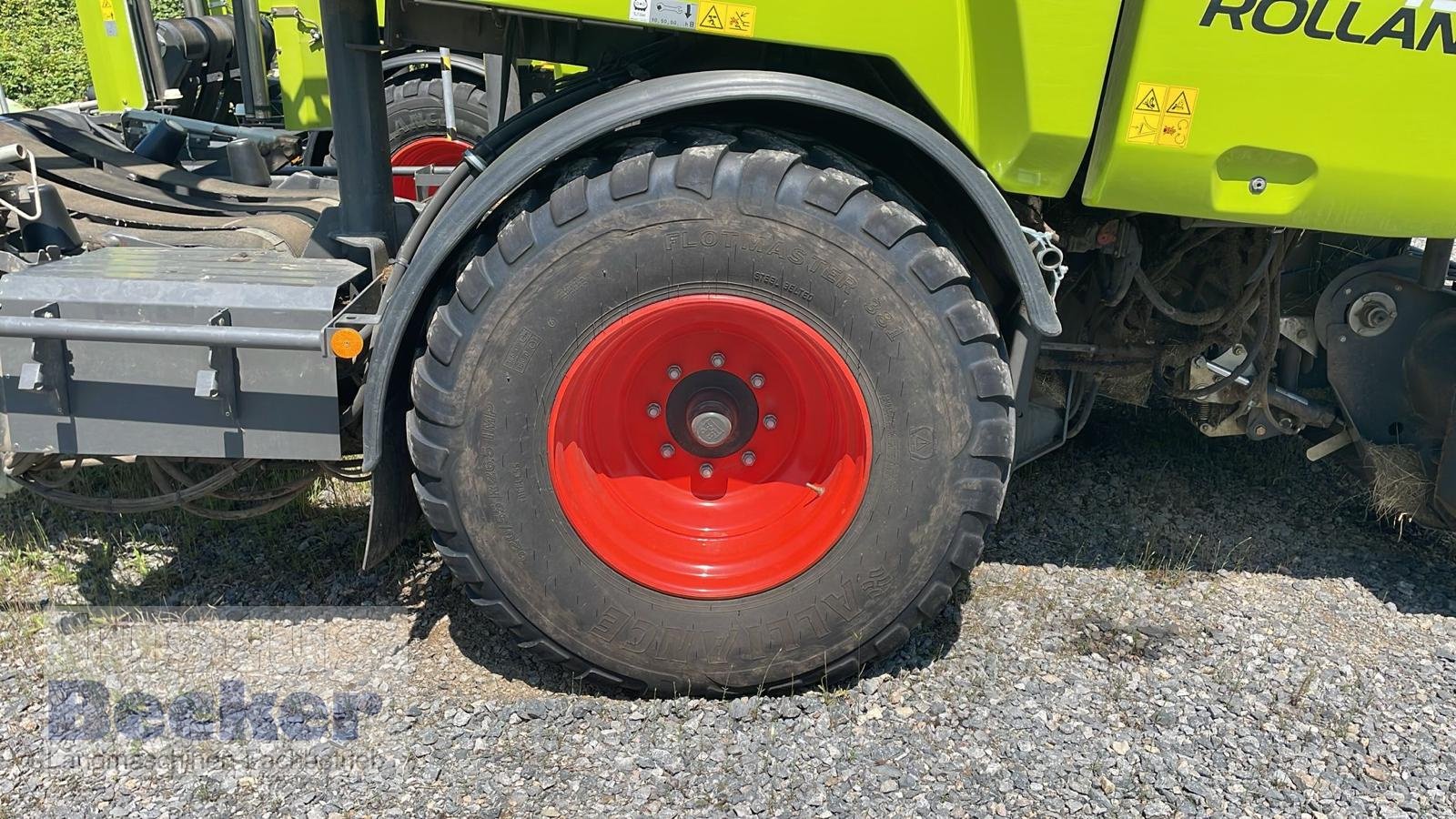 Rundballenpresse του τύπου CLAAS ROLLANT 454 RC UNIWRAP, Gebrauchtmaschine σε Weimar-Niederwalgern (Φωτογραφία 3)