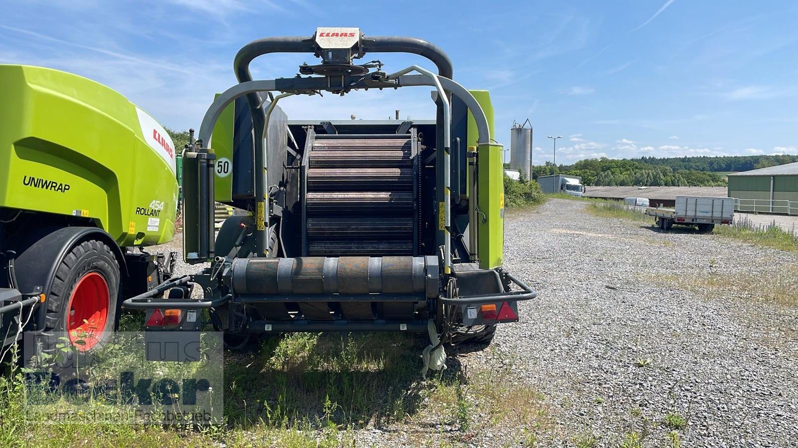 Rundballenpresse του τύπου CLAAS ROLLANT 454 RC UNIWRAP, Gebrauchtmaschine σε Weimar-Niederwalgern (Φωτογραφία 4)
