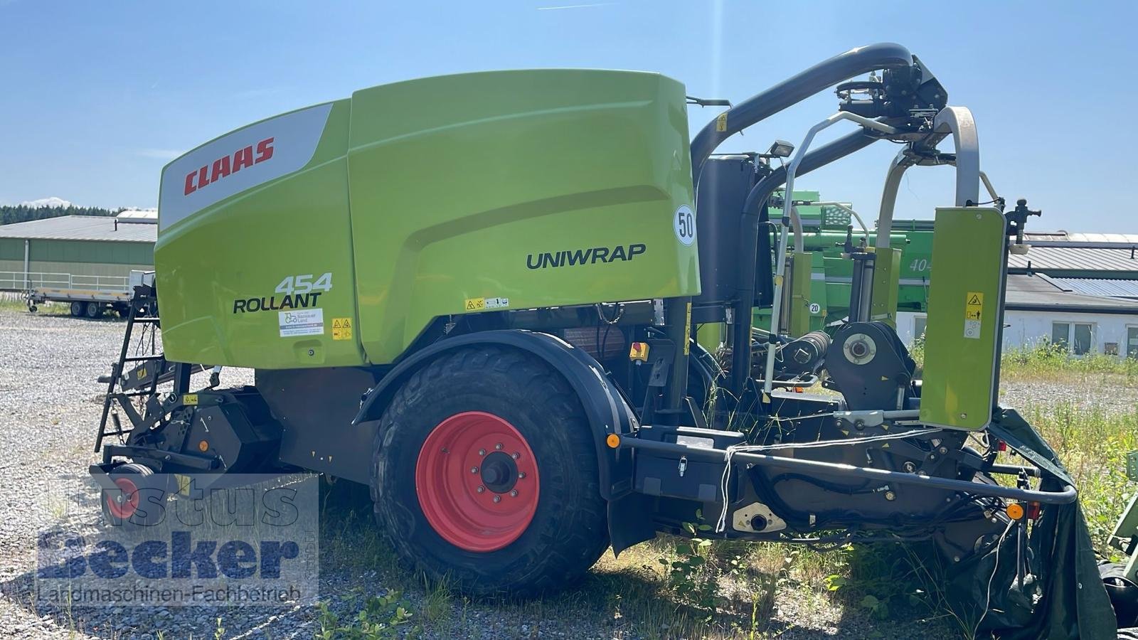 Rundballenpresse του τύπου CLAAS ROLLANT 454 RC UNIWRAP, Gebrauchtmaschine σε Weimar-Niederwalgern (Φωτογραφία 1)