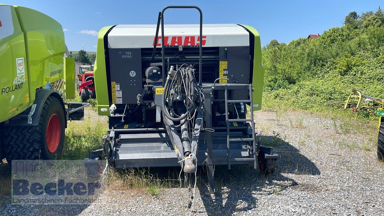 Rundballenpresse του τύπου CLAAS ROLLANT 454 RC UNIWRAP, Gebrauchtmaschine σε Weimar-Niederwalgern (Φωτογραφία 2)