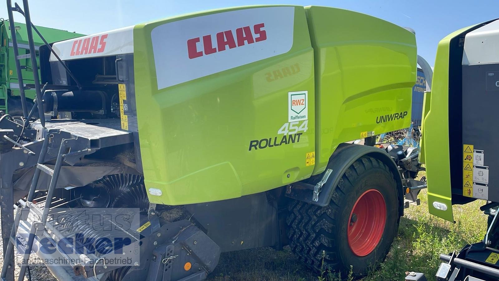 Rundballenpresse του τύπου CLAAS ROLLANT 454 RC UNIWRAP, Gebrauchtmaschine σε Weimar-Niederwalgern (Φωτογραφία 4)