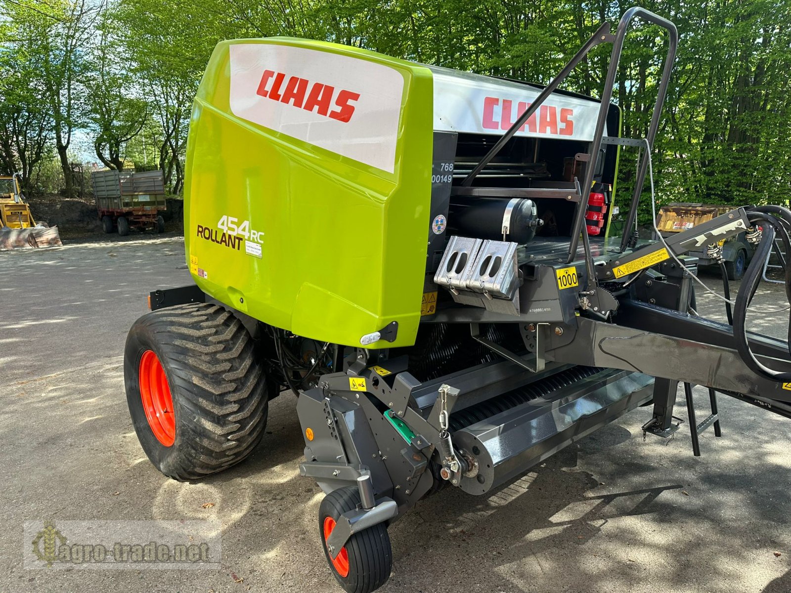 Rundballenpresse типа CLAAS Rollant 454 RC, Gebrauchtmaschine в Ellerdorf (Фотография 1)