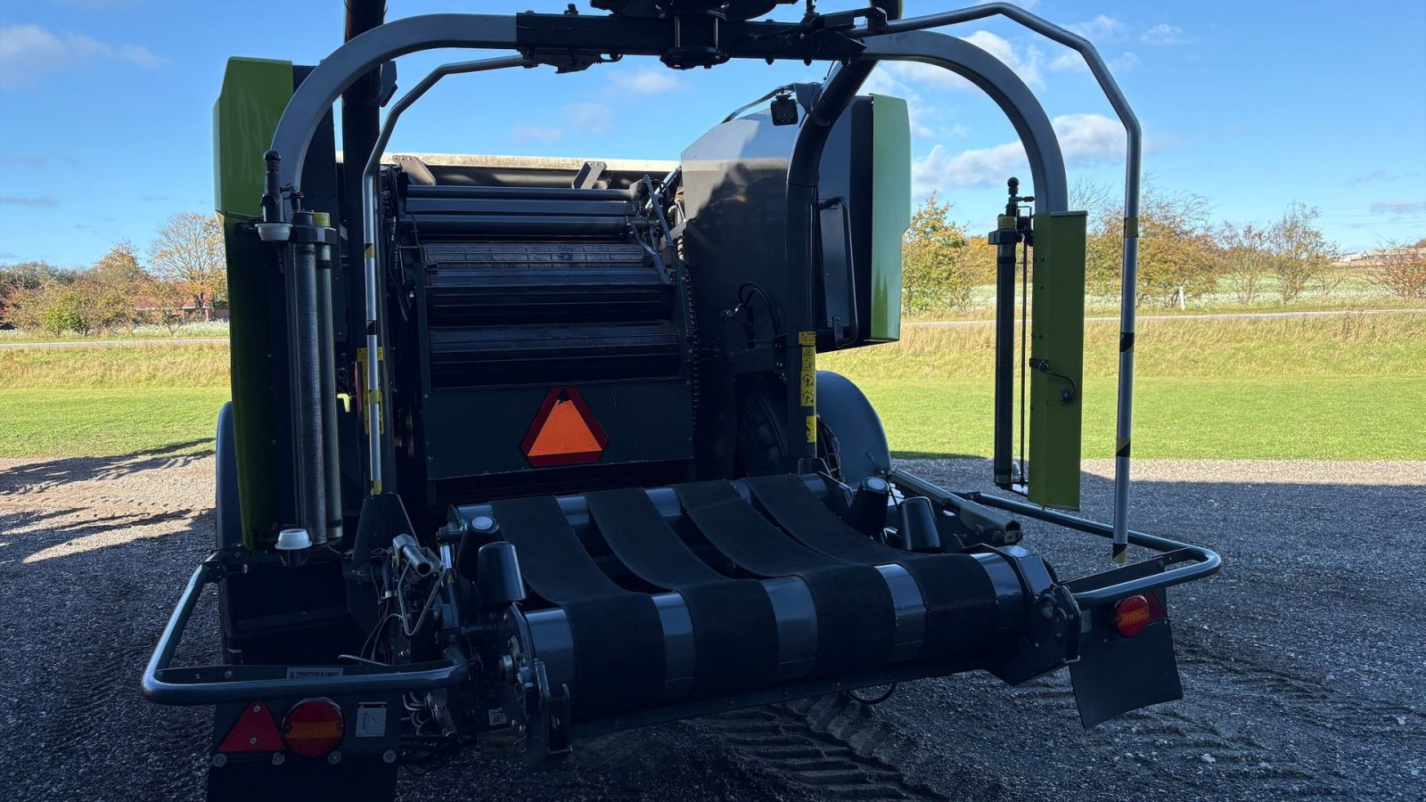 Rundballenpresse Türe ait CLAAS ROLLANT 455 RC UNIWRAP Rundballepresser, Gebrauchtmaschine içinde Holstebro (resim 4)