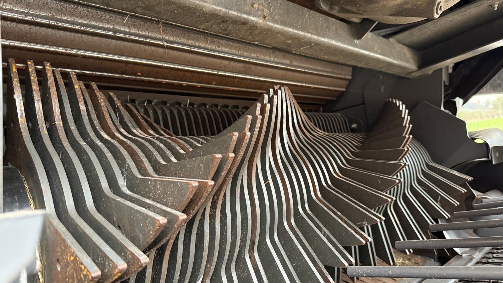 Rundballenpresse Türe ait CLAAS ROLLANT 455 RC UNIWRAP, Gebrauchtmaschine içinde Gjerlev J. (resim 15)