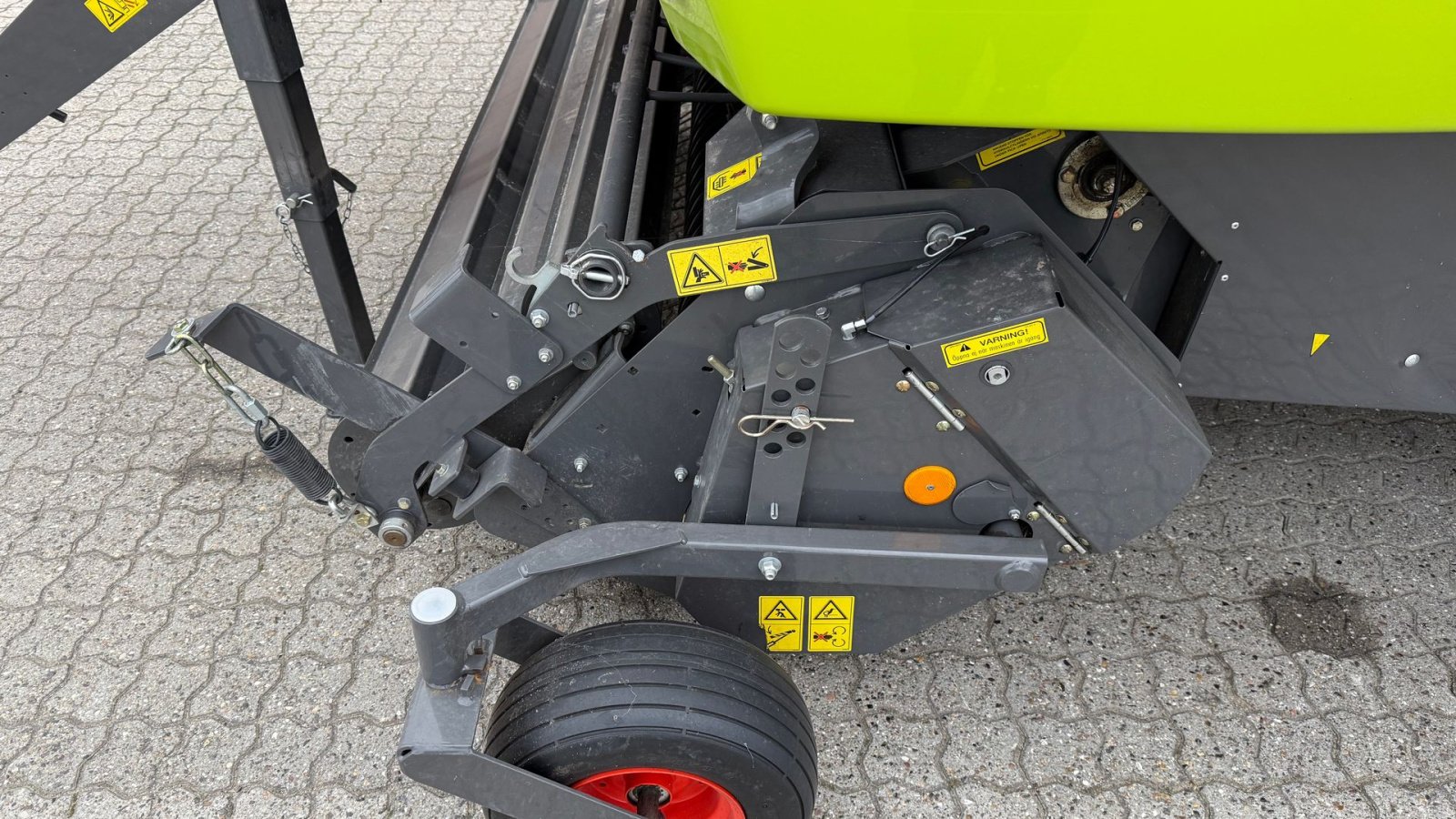 Rundballenpresse Türe ait CLAAS ROLLANT 455 RC UNIWRAP, Gebrauchtmaschine içinde Gjerlev J. (resim 13)