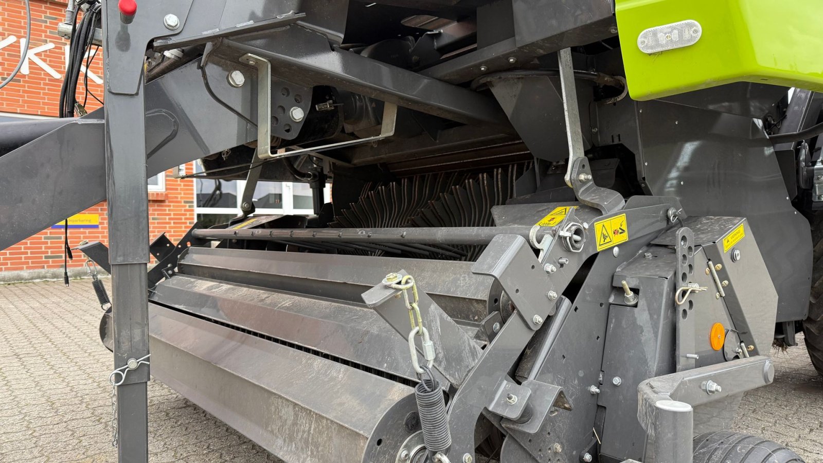 Rundballenpresse Türe ait CLAAS ROLLANT 455 RC UNIWRAP, Gebrauchtmaschine içinde Gjerlev J. (resim 14)