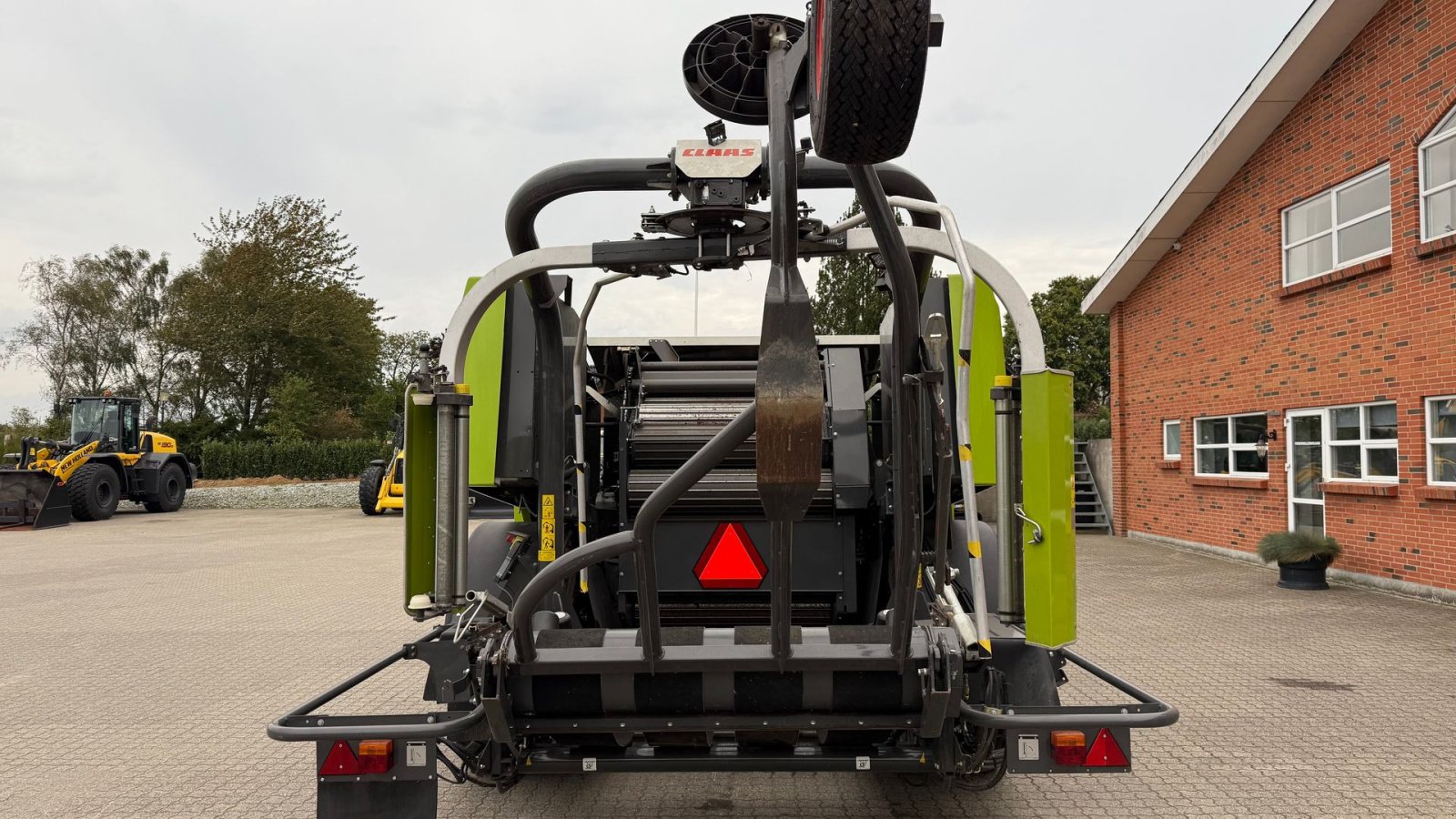 Rundballenpresse Türe ait CLAAS ROLLANT 455 RC UNIWRAP, Gebrauchtmaschine içinde Gjerlev J. (resim 7)