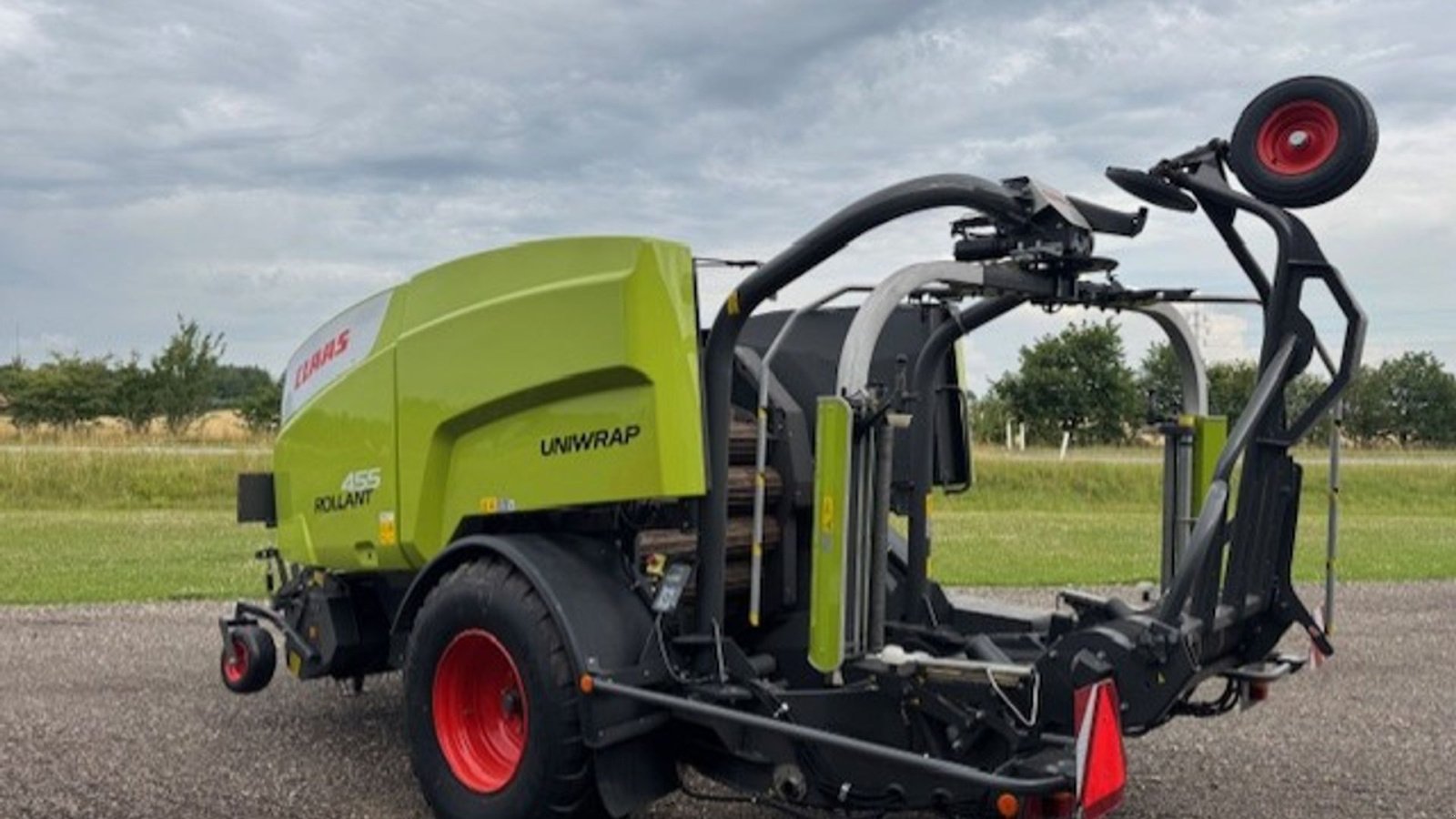 Rundballenpresse Türe ait CLAAS ROLLANT 455 RC UNIWRAP, Gebrauchtmaschine içinde Holstebro (resim 4)