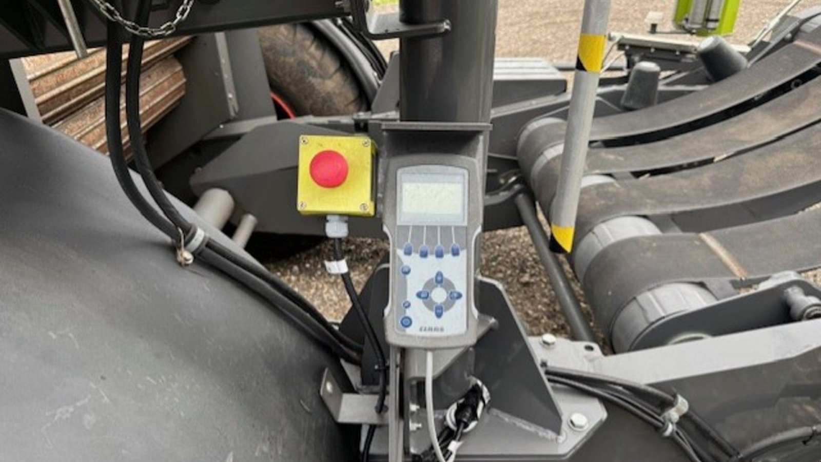 Rundballenpresse Türe ait CLAAS ROLLANT 455 RC UNIWRAP, Gebrauchtmaschine içinde Holstebro (resim 5)