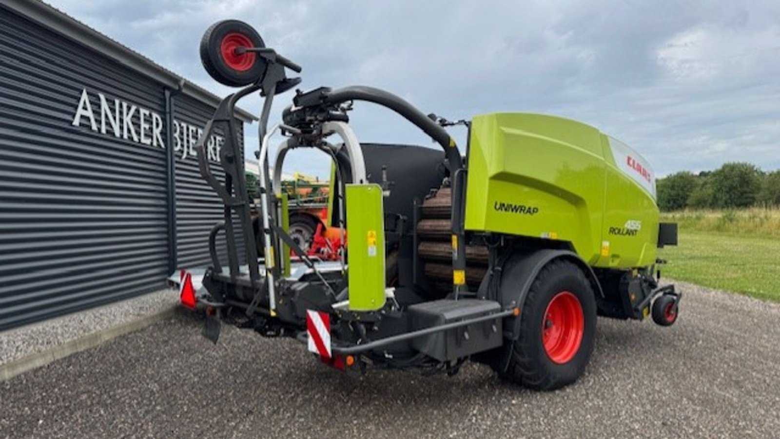 Rundballenpresse Türe ait CLAAS ROLLANT 455 RC UNIWRAP, Gebrauchtmaschine içinde Holstebro (resim 3)