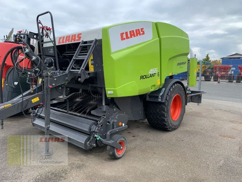 Rundballenpresse des Typs CLAAS ROLLANT 455 RC UNIWRAP, Gebrauchtmaschine in Cham (Bild 3)