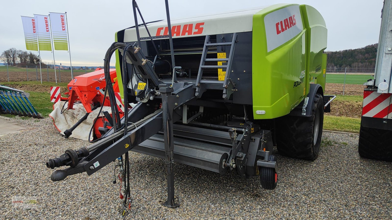 Rundballenpresse des Typs CLAAS Rollant 455 RC Uniwrap, Gebrauchtmaschine in Langenau (Bild 2)