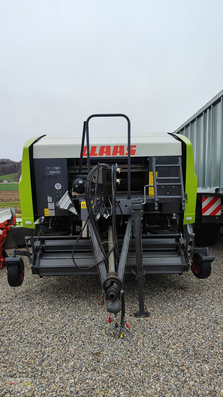 Rundballenpresse des Typs CLAAS Rollant 455 RC Uniwrap, Gebrauchtmaschine in Langenau (Bild 3)