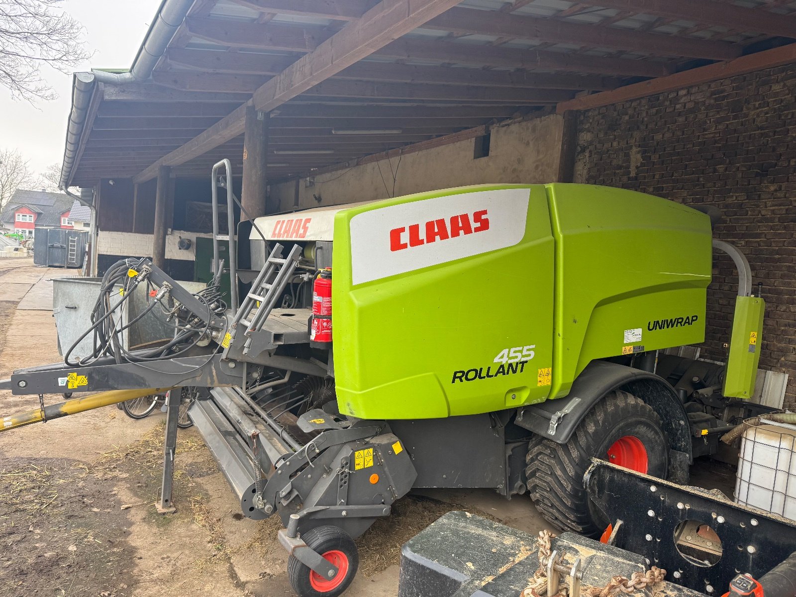 Rundballenpresse vrste CLAAS Rollant 455 RC Uniwrap, Gebrauchtmaschine v Hennef (Slika 1)