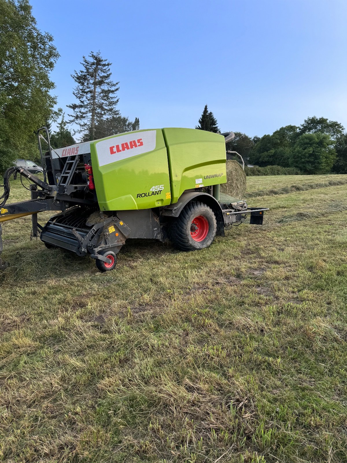 Rundballenpresse vrste CLAAS Rollant 455 RC Uniwrap, Gebrauchtmaschine v Hennef (Slika 3)