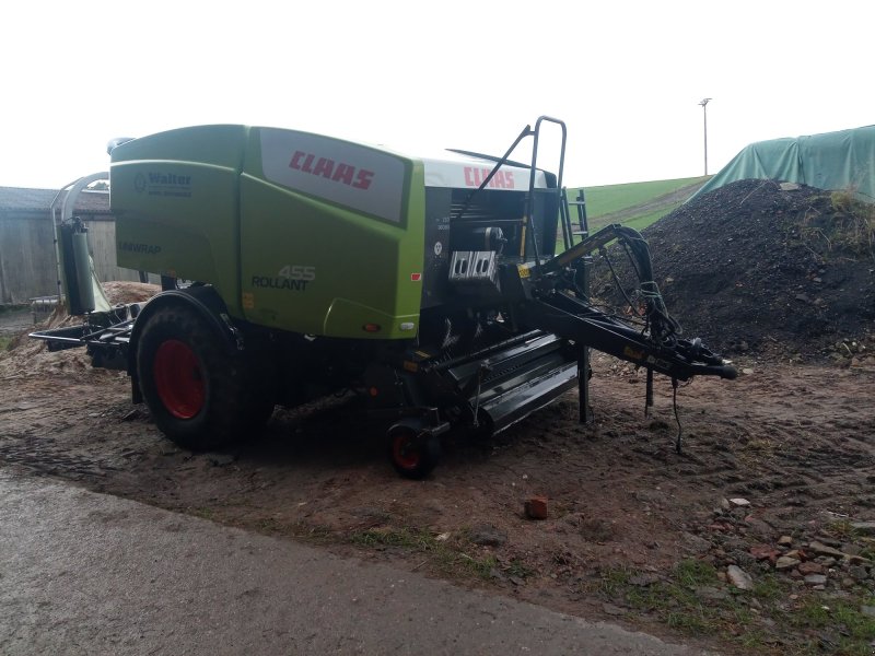 Rundballenpresse typu CLAAS Rollant 455 RC Uniwrap, Gebrauchtmaschine w Creußen (Zdjęcie 1)