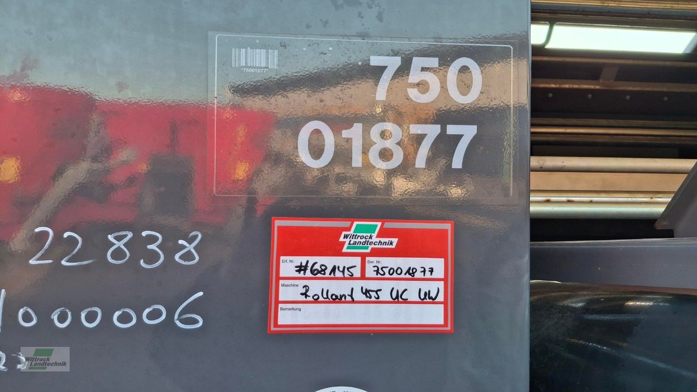 Rundballenpresse del tipo CLAAS Rollant 455 RC UW, Gebrauchtmaschine en Georgsheil (Imagen 5)