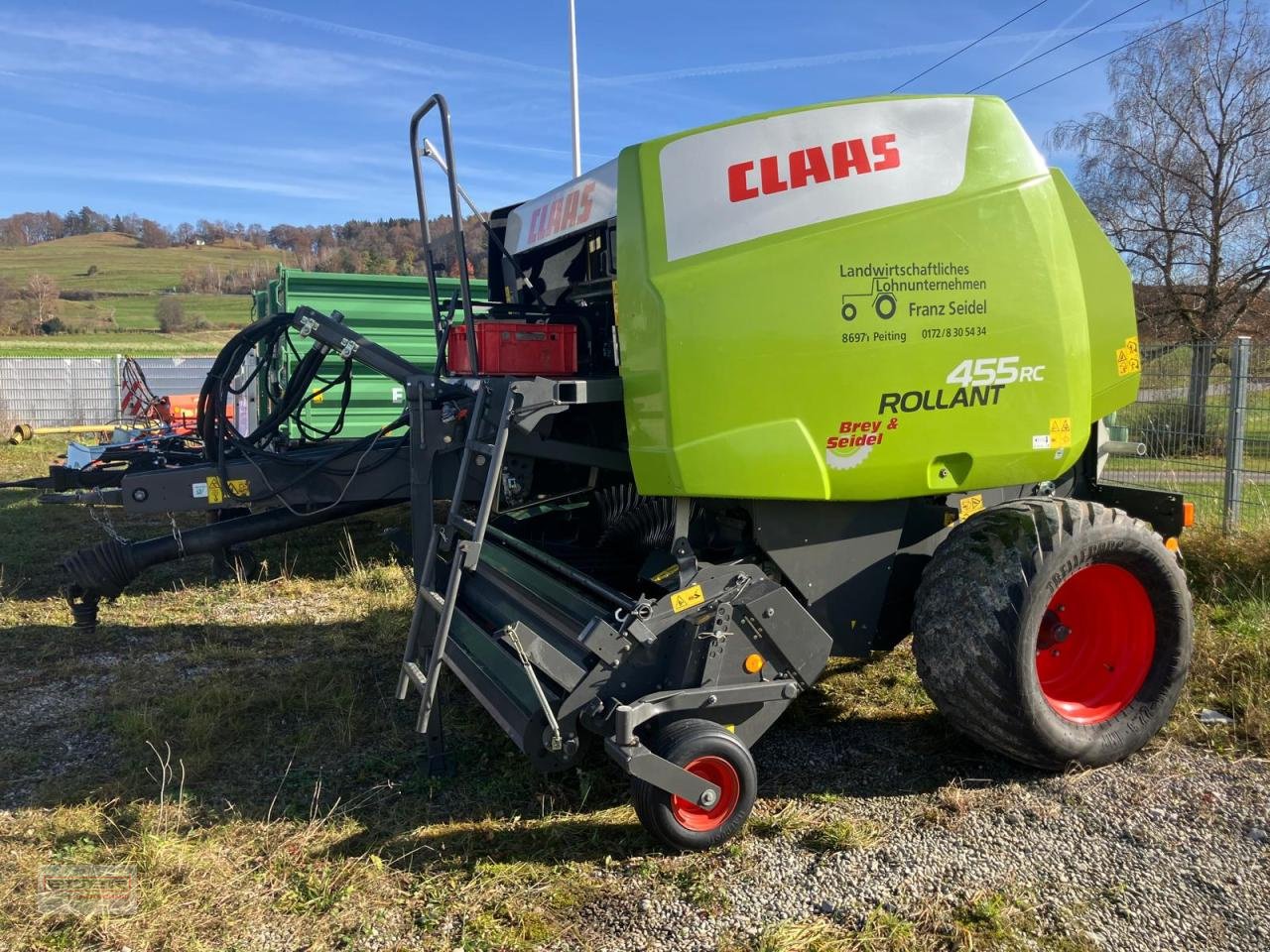 Rundballenpresse типа CLAAS Rollant 455 RC, Gebrauchtmaschine в Pähl (Фотография 2)