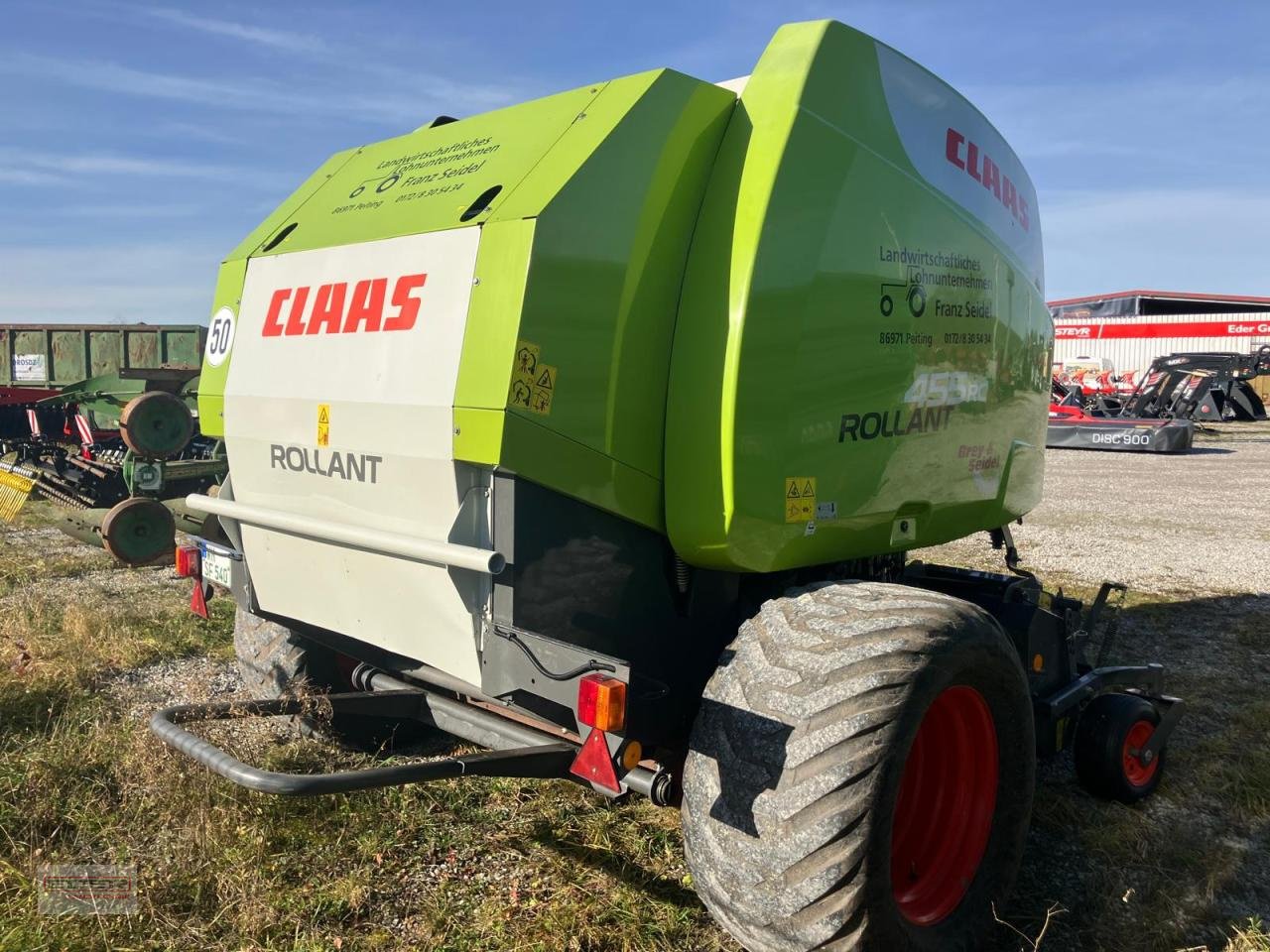 Rundballenpresse типа CLAAS Rollant 455 RC, Gebrauchtmaschine в Pähl (Фотография 3)