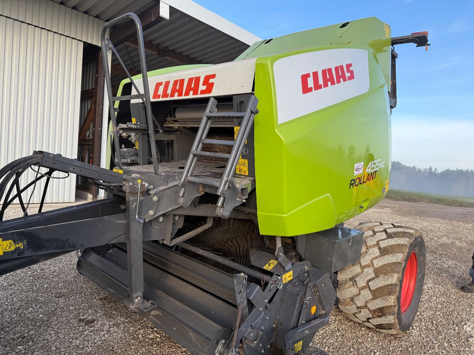 Rundballenpresse del tipo CLAAS Rollant 455 RC, Gebrauchtmaschine In friedrichshafen (Immagine 1)