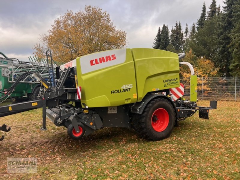 Rundballenpresse типа CLAAS ROLLANT 455RC UNIWRA, Gebrauchtmaschine в Woltersdorf (Фотография 1)
