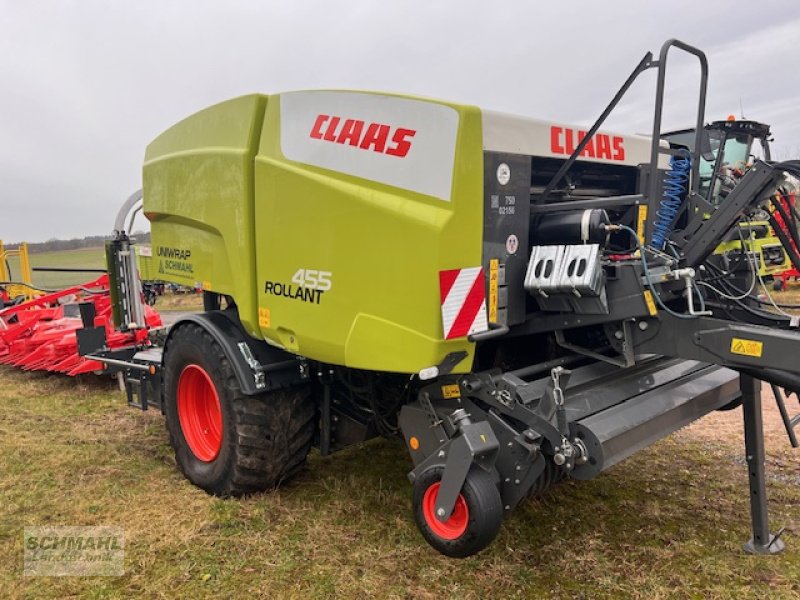 Rundballenpresse типа CLAAS ROLLANT 455RC UNIWRA, Gebrauchtmaschine в Woltersdorf (Фотография 4)
