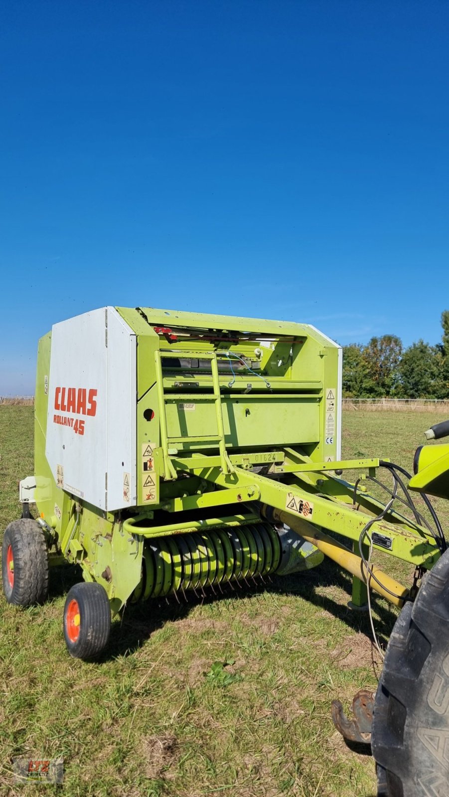 Rundballenpresse des Typs CLAAS Rollant 46, Gebrauchtmaschine in Hartmannsdorf (Bild 3)