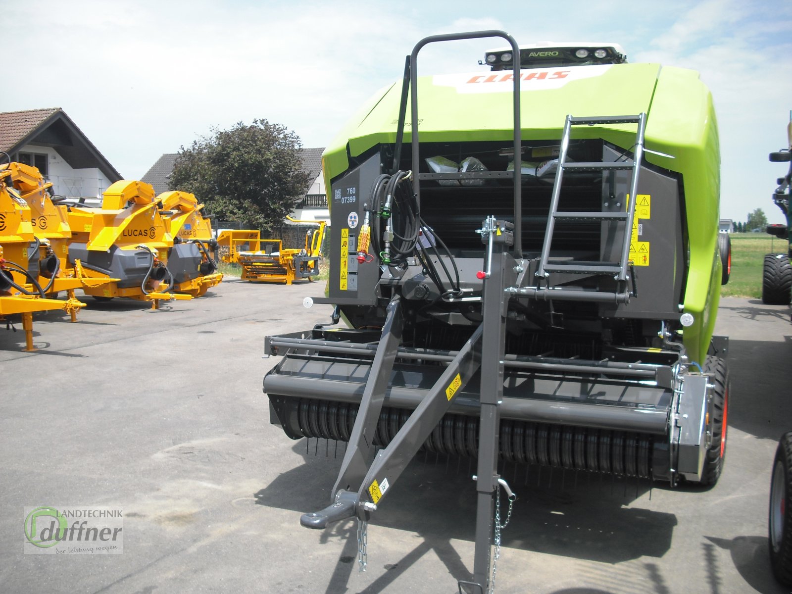 Rundballenpresse типа CLAAS ROLLANT 520 RC, Neumaschine в Hohentengen (Фотография 3)