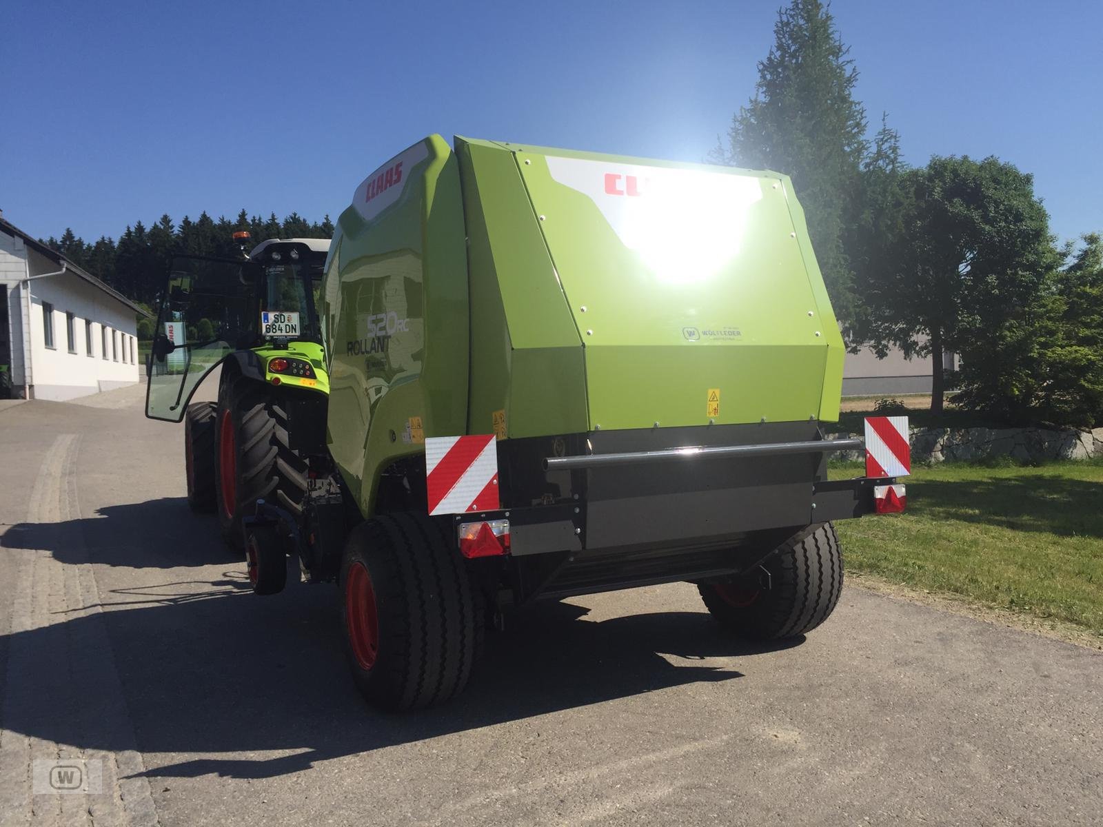 Rundballenpresse of the type CLAAS ROLLANT 520 RC, Neumaschine in Zell an der Pram (Picture 5)