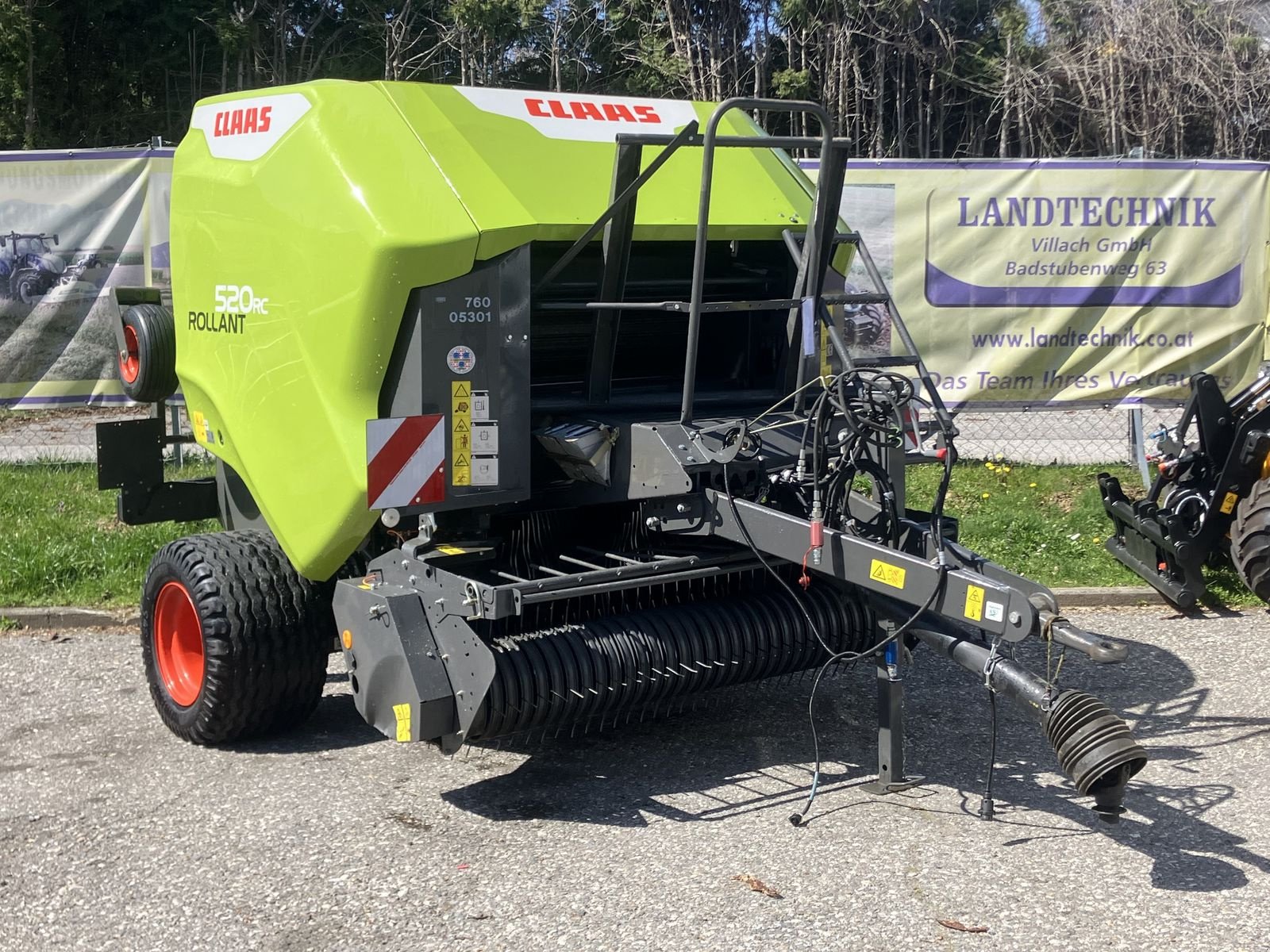 Rundballenpresse типа CLAAS ROLLANT 520 RC, Gebrauchtmaschine в Villach (Фотография 1)