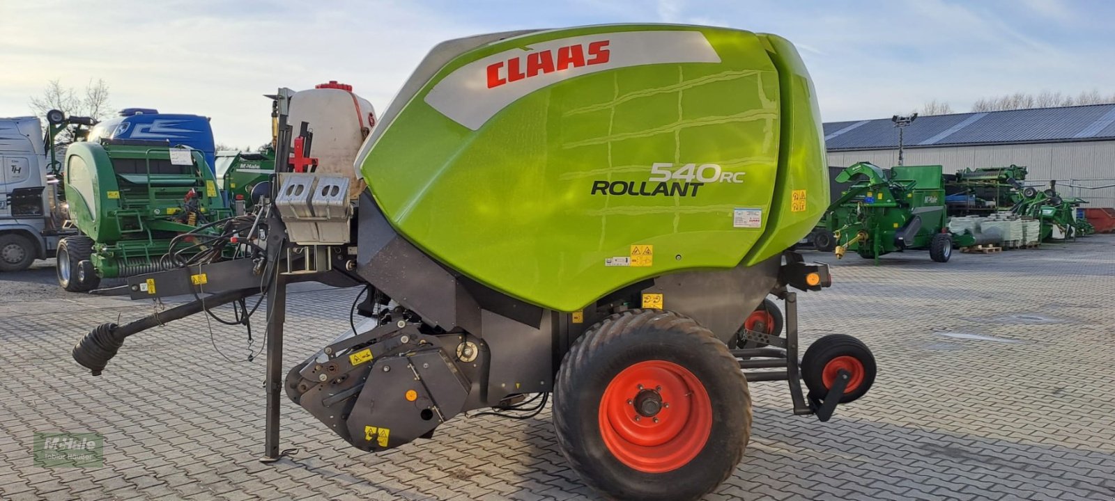 Rundballenpresse del tipo CLAAS Rollant 540 RC, Gebrauchtmaschine en Borgholzhausen (Imagen 9)