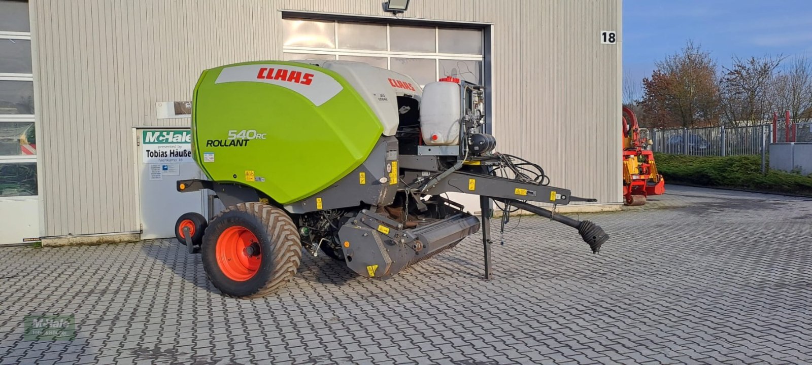 Rundballenpresse del tipo CLAAS Rollant 540 RC, Gebrauchtmaschine en Borgholzhausen (Imagen 3)