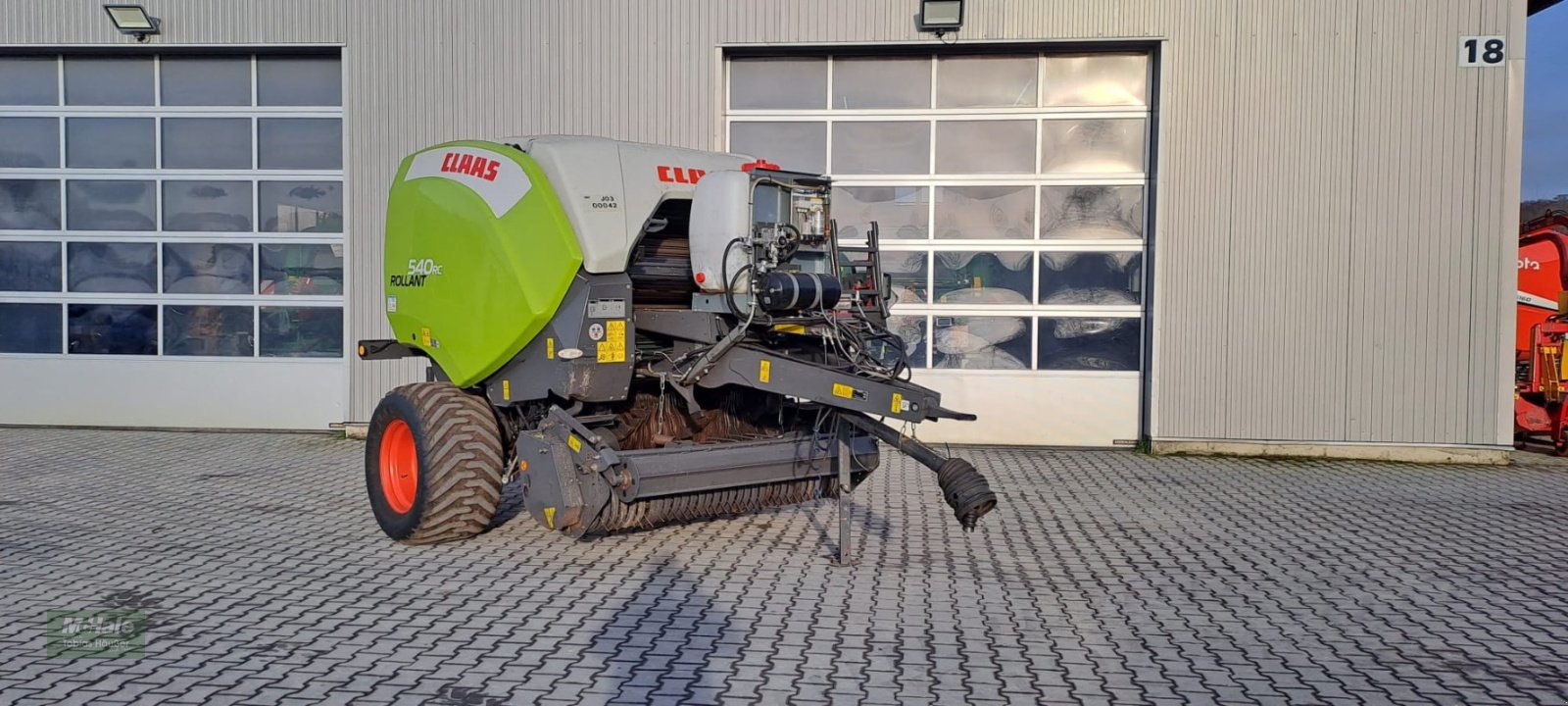 Rundballenpresse del tipo CLAAS Rollant 540 RC, Gebrauchtmaschine en Borgholzhausen (Imagen 2)