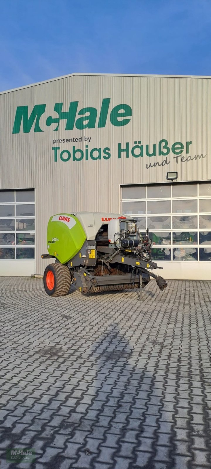 Rundballenpresse del tipo CLAAS Rollant 540 RC, Gebrauchtmaschine en Borgholzhausen (Imagen 1)