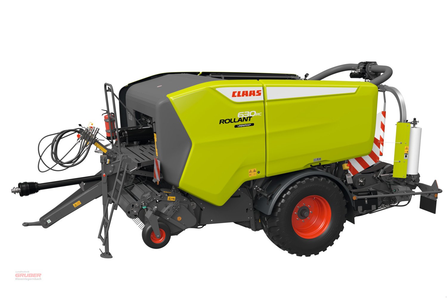Rundballenpresse des Typs CLAAS Rollant 630 RC UNIWRAP, Neumaschine in Dorfen (Bild 1)