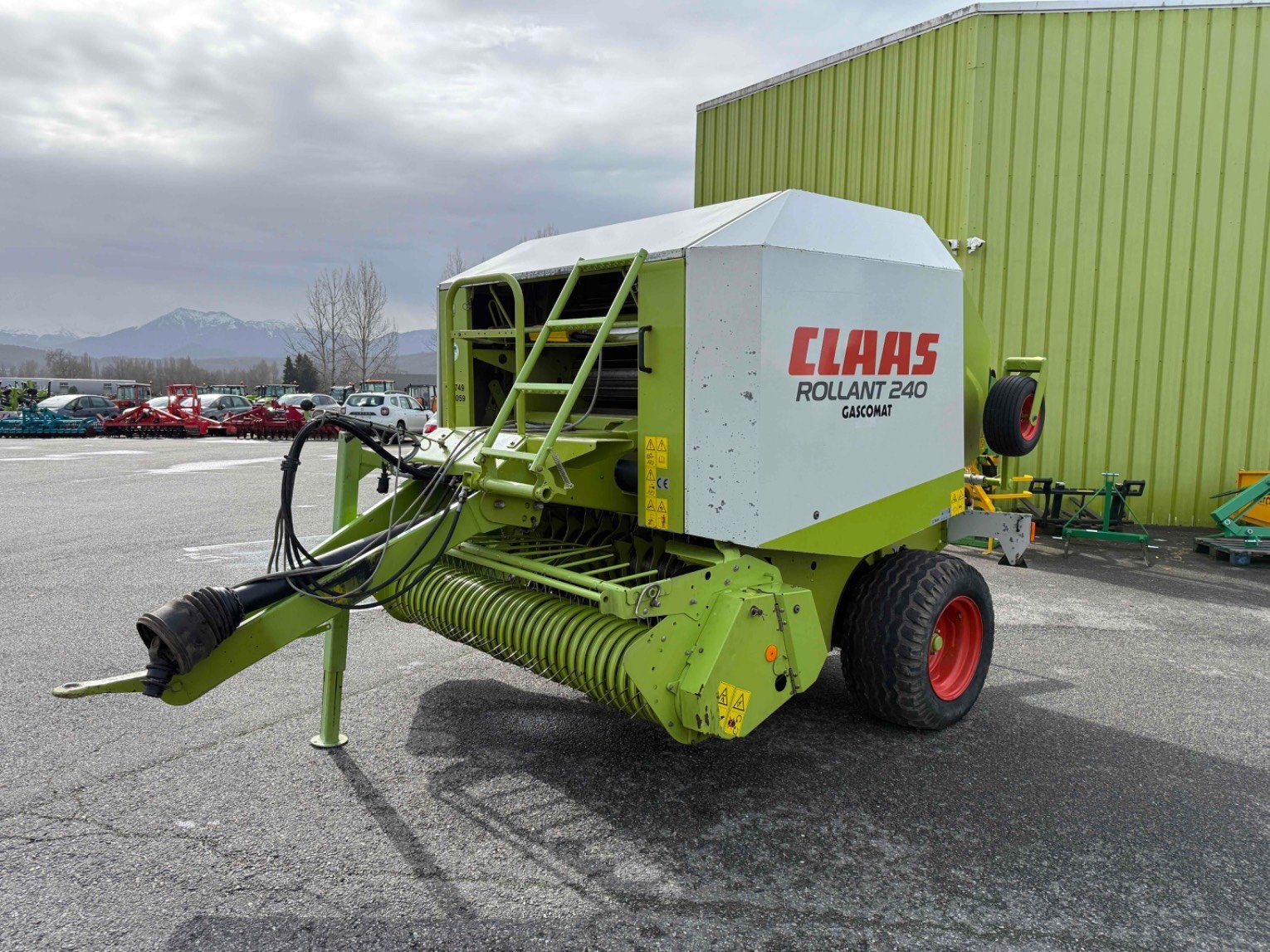 Rundballenpresse za tip CLAAS ROLLANT240, Gebrauchtmaschine u ST ELIX THEUX (Slika 7)