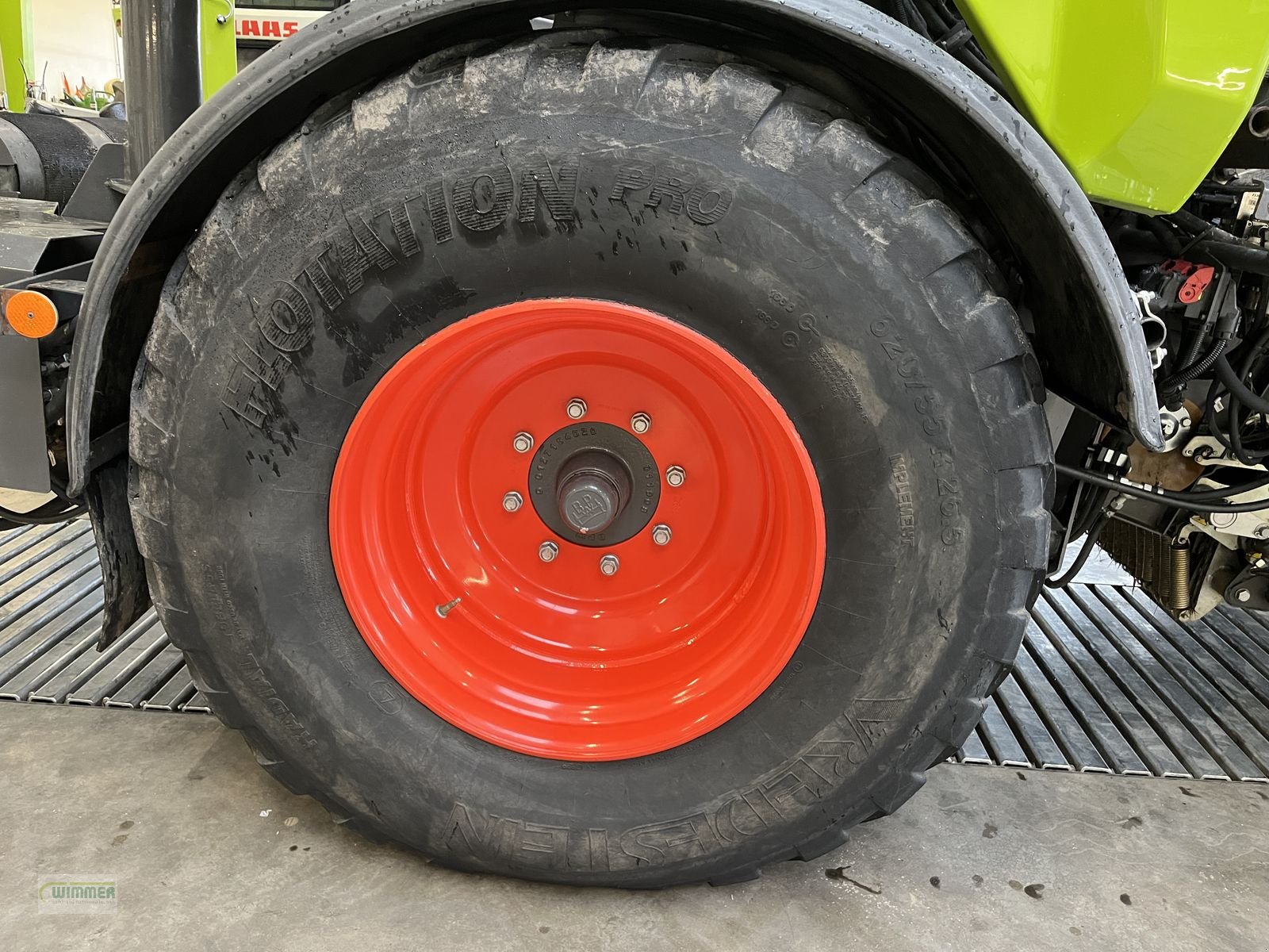 Rundballenpresse del tipo CLAAS Uniwrap 455 RC - Wickelkombination/Ballenpresse, Gebrauchtmaschine en Kematen (Imagen 9)