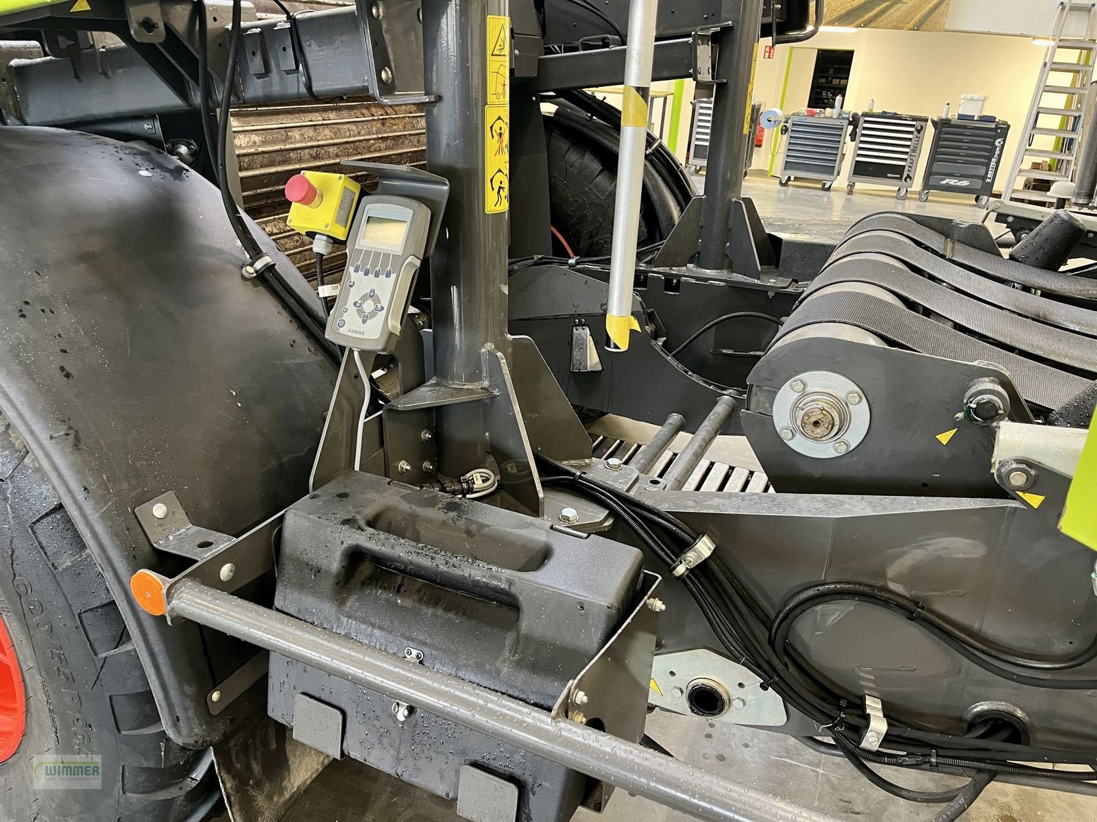 Rundballenpresse del tipo CLAAS Uniwrap 455 RC - Wickelkombination/Ballenpresse, Gebrauchtmaschine en Kematen (Imagen 12)