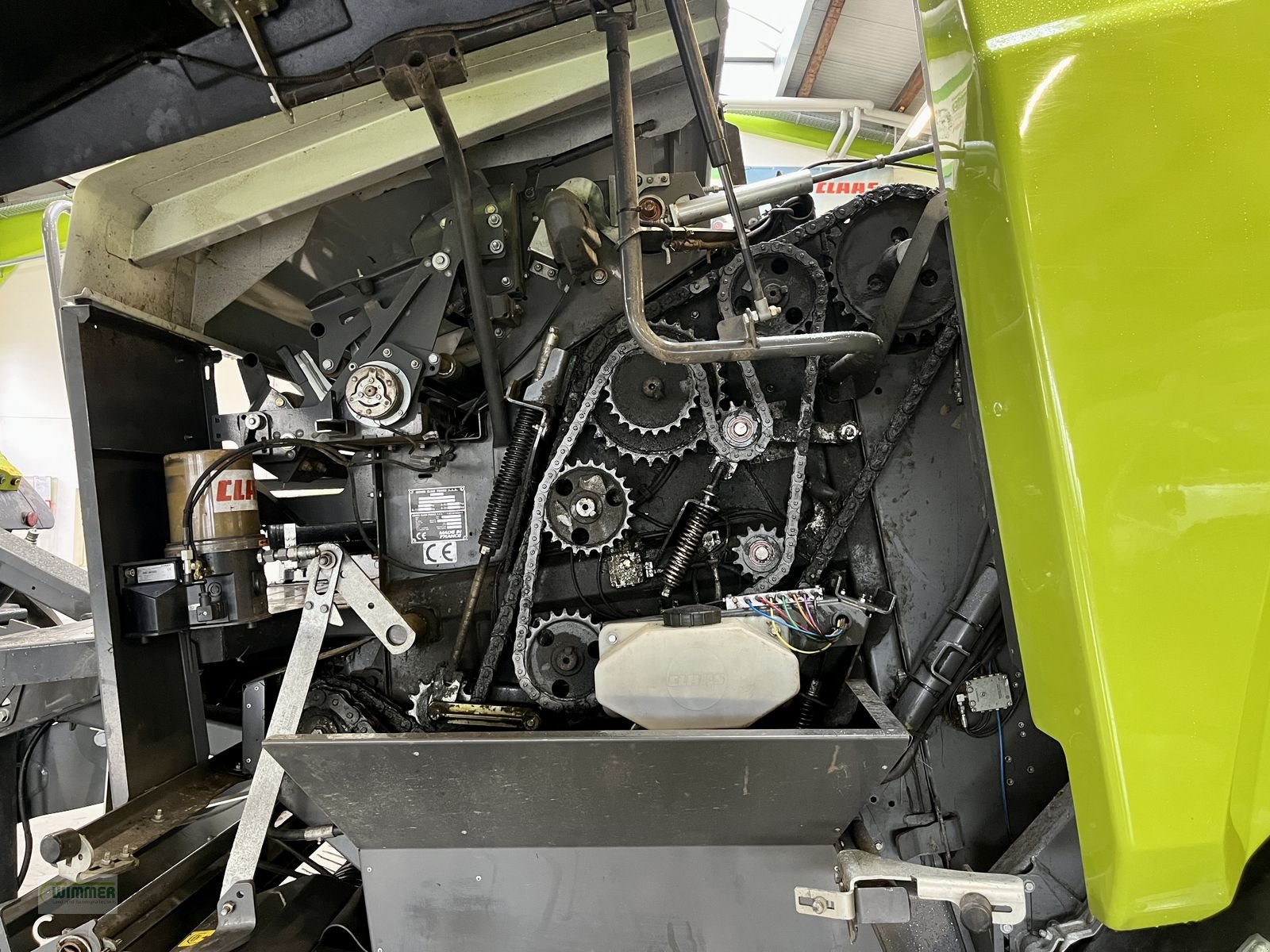 Rundballenpresse del tipo CLAAS Uniwrap 455 RC - Wickelkombination/Ballenpresse, Gebrauchtmaschine en Kematen (Imagen 10)