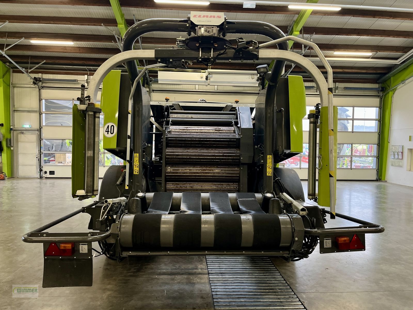 Rundballenpresse del tipo CLAAS Uniwrap 455 RC - Wickelkombination/Ballenpresse, Gebrauchtmaschine en Kematen (Imagen 3)