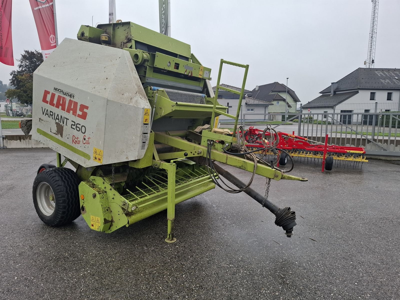 Rundballenpresse Türe ait CLAAS Variant 260 Roto Cut, Gebrauchtmaschine içinde Saxen (resim 4)