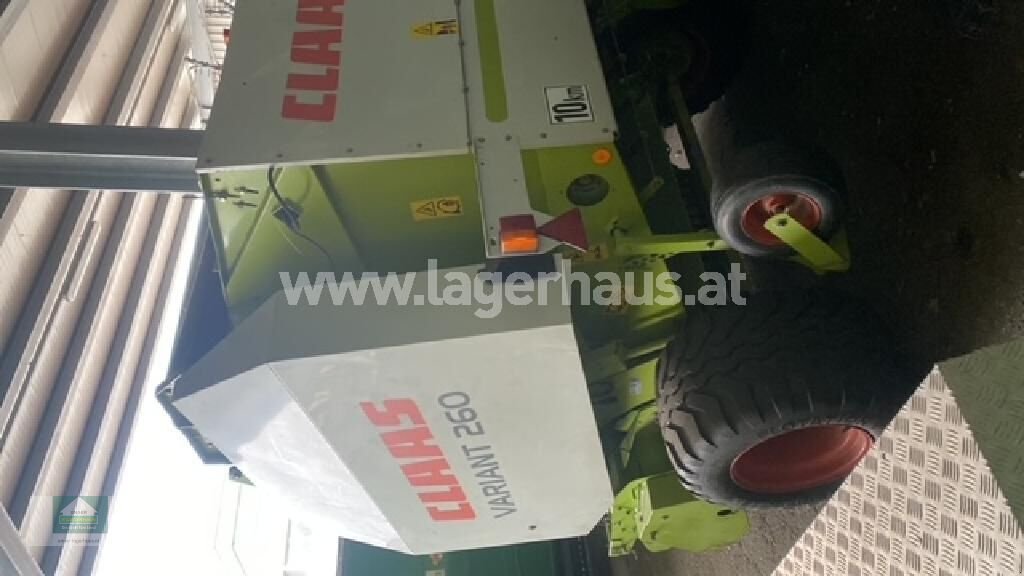 Rundballenpresse Türe ait CLAAS VARIANT 260, Gebrauchtmaschine içinde Klagenfurt (resim 3)