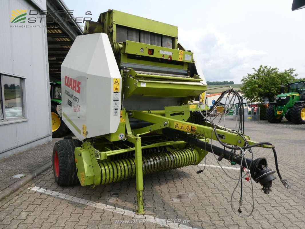 Rundballenpresse типа CLAAS Variant 280 Roto Cut, Gebrauchtmaschine в Lauterberg/Barbis (Фотография 4)
