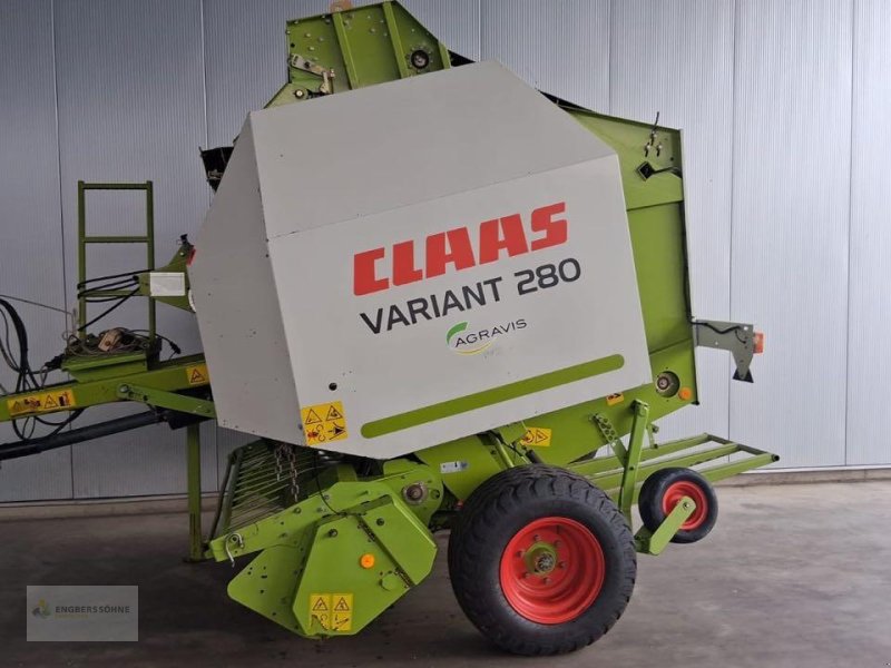 Rundballenpresse des Typs CLAAS Variant 280, Gebrauchtmaschine in Twist - Rühlerfeld (Bild 1)