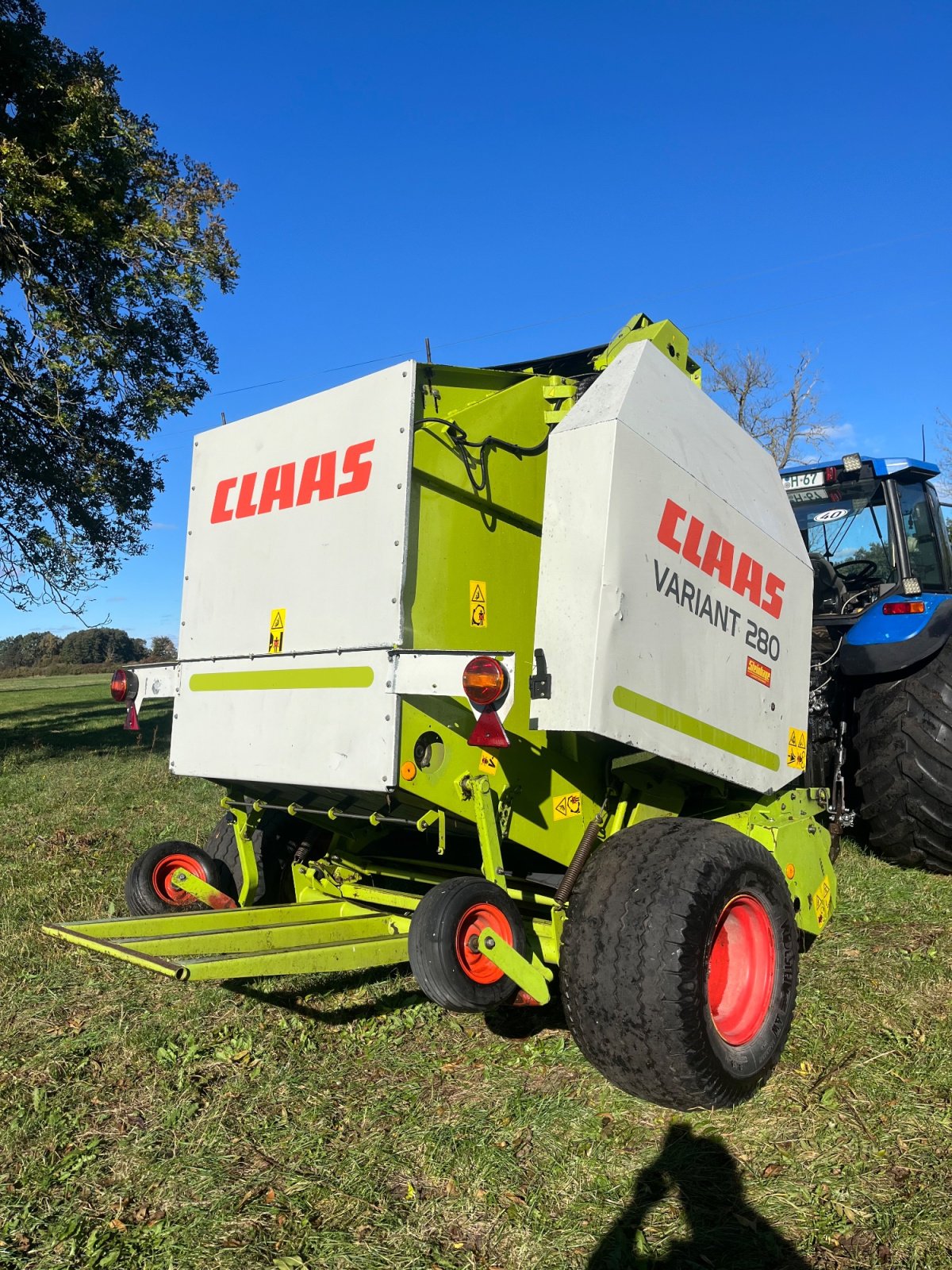 Rundballenpresse Türe ait CLAAS Variant 280, Gebrauchtmaschine içinde Siggelkow (resim 1)