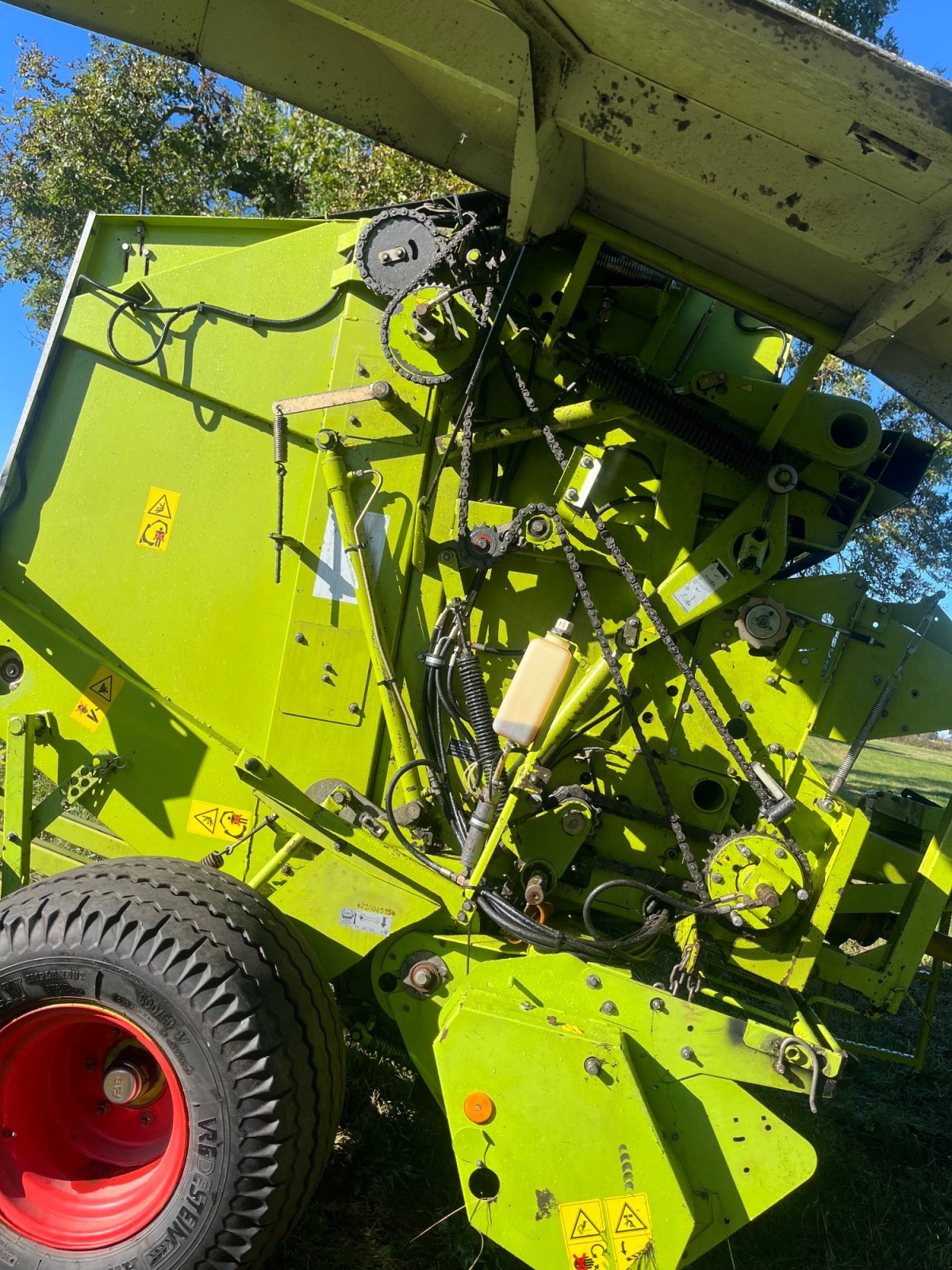 Rundballenpresse Türe ait CLAAS Variant 280, Gebrauchtmaschine içinde Siggelkow (resim 2)