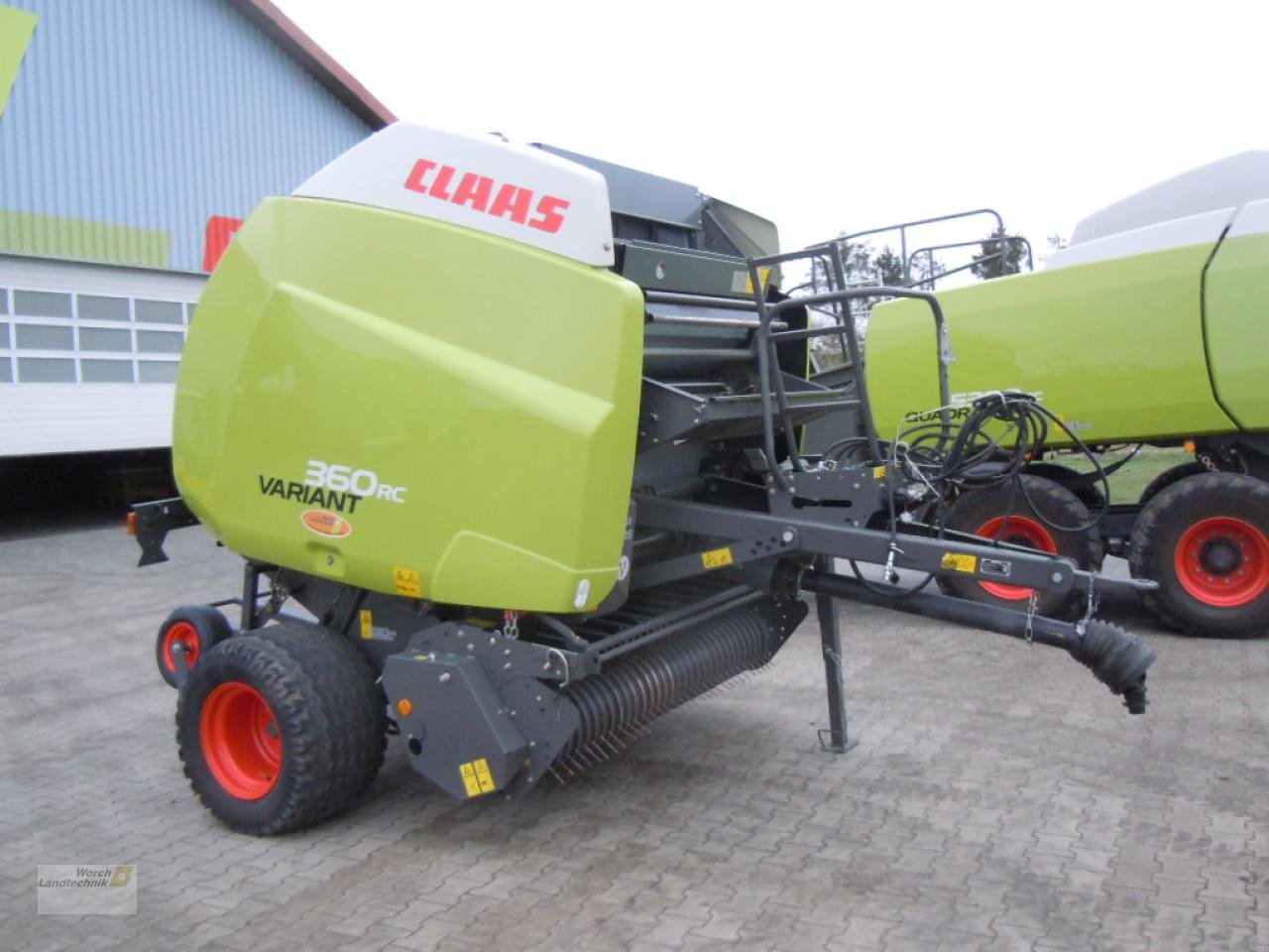 Rundballenpresse des Typs CLAAS Variant 360 RC Pro, Gebrauchtmaschine in Schora (Bild 4)