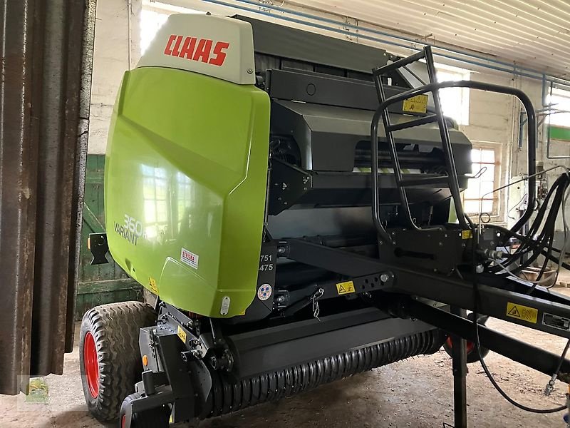 Rundballenpresse des Typs CLAAS Variant 360 RC *Wenig benutzt*, Gebrauchtmaschine in Salsitz (Bild 4)