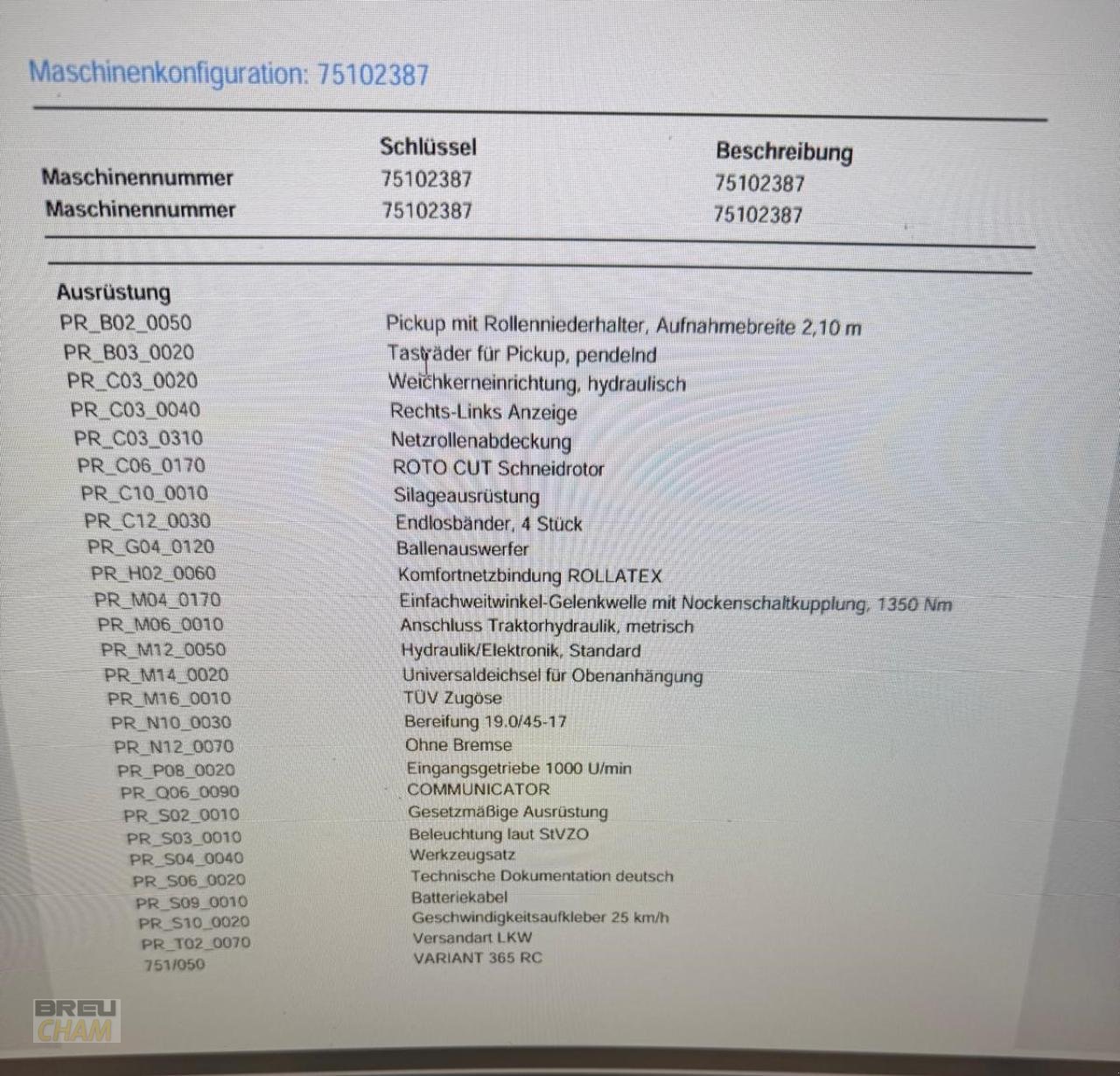 Rundballenpresse Türe ait CLAAS Variant 365 RC, Gebrauchtmaschine içinde Cham (resim 5)